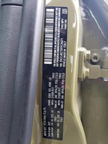 Photo 10 from auction – 2015 JEEP RENEGADE T with VIN ZACCJBCT5FPC36271