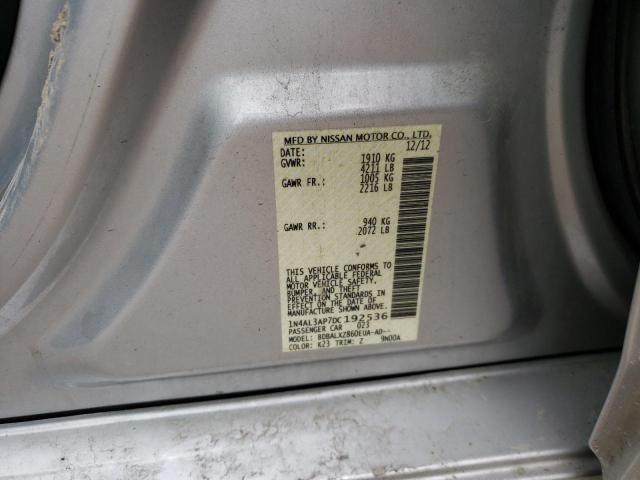 Photo 10 from auction – 2013 NISSAN ALTIMA 2.5 with VIN 1N4AL3AP7DC192536