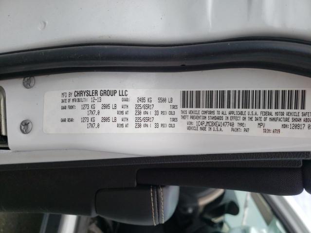 Photo 10 from auction – 2014 JEEP CHEROKEE L with VIN 1C4PJMCBXEW147740