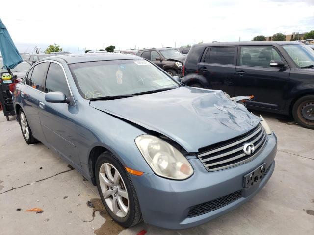 INFINITI G35 2005 with VIN JNKCV51E85M206073 - Photo from auction