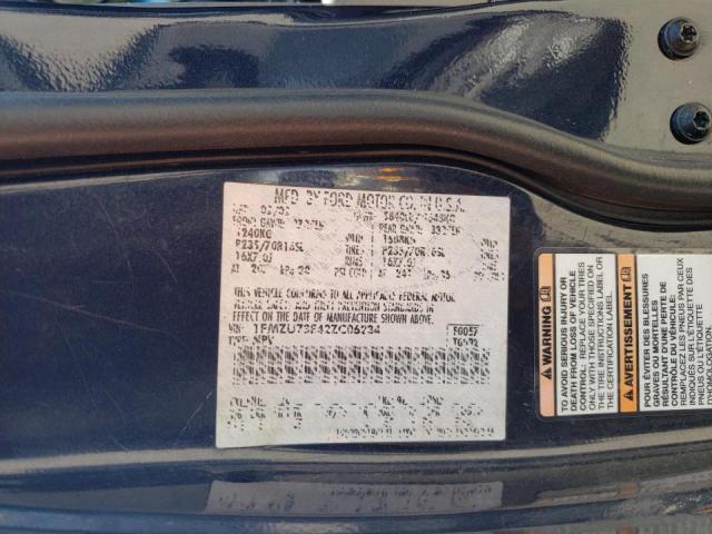 Photo 10 from auction – 2002 FORD EXPLORER X with VIN 1FMZU73E42ZC06234