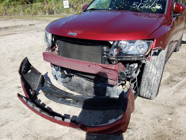 Photo 9 from auction – 2015 JEEP COMPASS LA with VIN 1C4NJDEB1FD271395