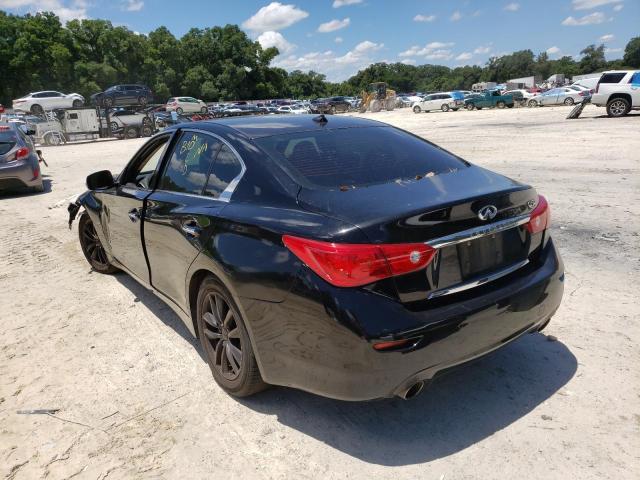 Photo 3 from auction – 2014 INFINITI Q50 BASE with VIN JN1BV7AP0EM679141