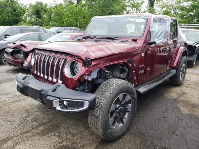 Photo 2 from auction – 2021 JEEP WRANGLER U with VIN 1C4HJXEG7MW580607