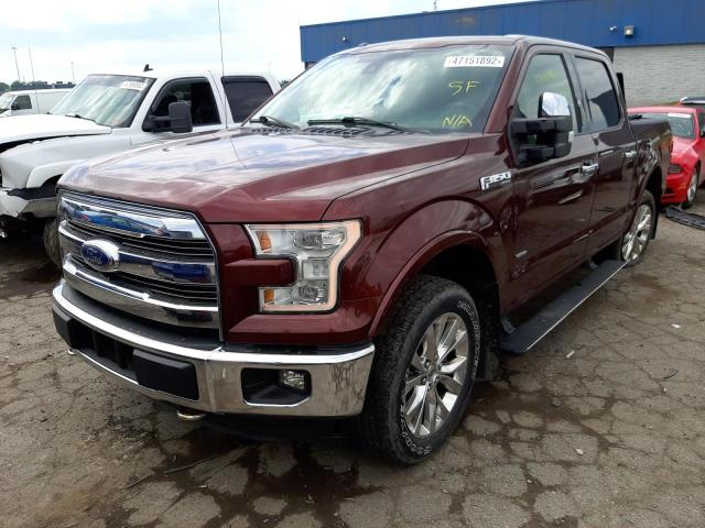 Photo 2 from auction – 2015 FORD F150 SUPER with VIN 1FTEW1EGXFFC35138