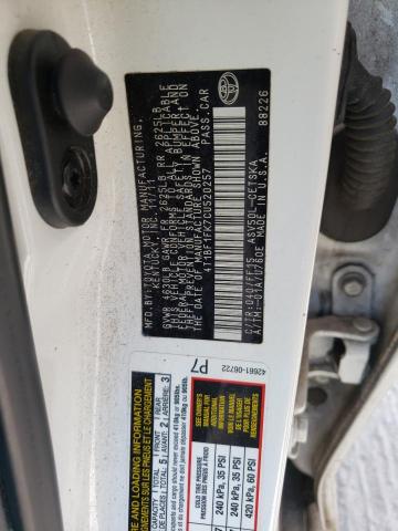 Photo 10 from auction – 2012 TOYOTA CAMRY BASE with VIN 4T1BF1FK7CU520257