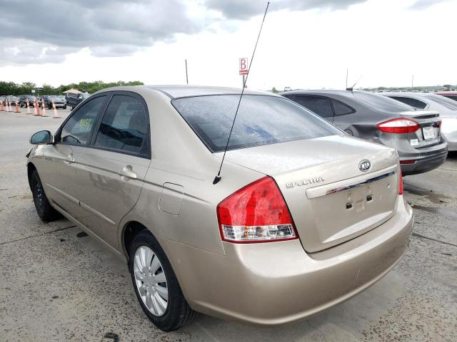 Photo 3 from auction – 2009 KIA SPECTRA EX with VIN KNAFE221795605899