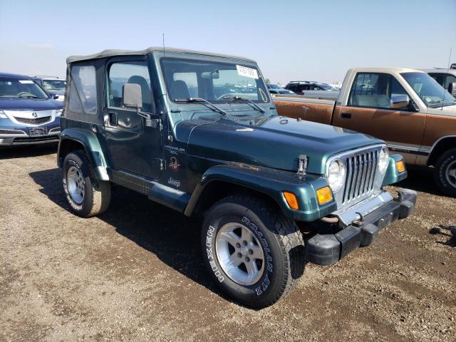 JEEP WRANGLER / 2000 with VIN 1J4FA59S9YP712836 - Photo from auction