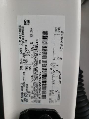 Photo 10 from auction – 2016 FORD F150 SUPER with VIN 1FTEW1EG2GFB82095