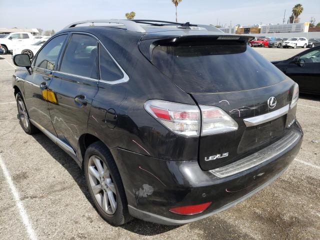 Photo 3 from auction – 2010 LEXUS RX 350 with VIN 2T2ZK1BA2AC025644