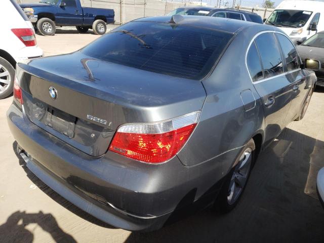Photo 4 from auction – 2007 BMW 525 I with VIN WBANE53587CK92689