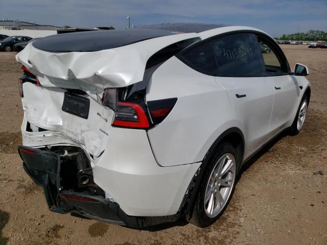 Photo 4 from auction – 2020 TESLA MODEL Y with VIN 5YJYGDEE1LF042080