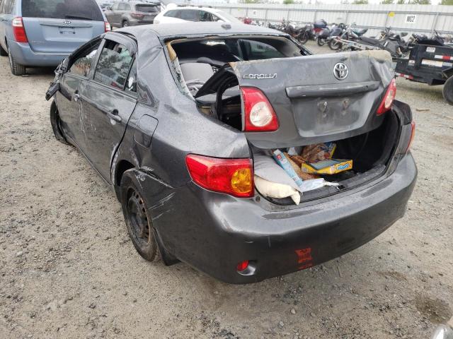 Foto 3 de la subasta – 2009 TOYOTA COROLLA BA con VIN 2T1BU40E09C110565