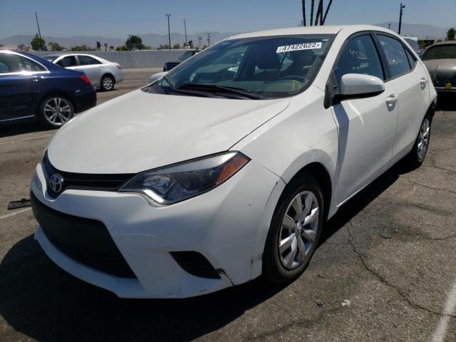 Photo 2 from auction – 2014 TOYOTA COROLLA L with VIN 5YFBURHEXEP168212