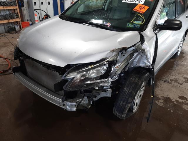 Photo 9 from auction – 2016 HONDA CR-V LX with VIN 2HKRM3H39GH540889
