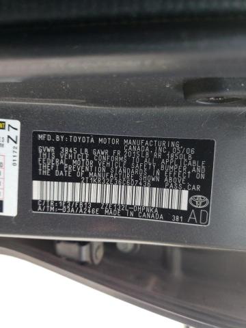Photo 10 from auction – 2006 TOYOTA COROLLA MA with VIN 2T1KR32E36C607436