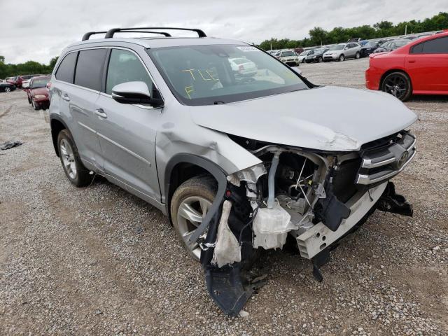 TOYOTA HIGHLANDER 2017 with VIN 5TDDZRFHXHS387433 - Photo from auction