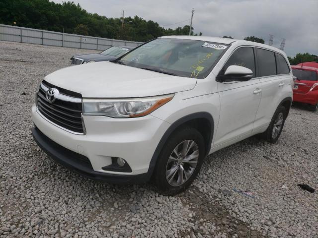Photo 2 from auction – 2015 TOYOTA HIGHLANDER with VIN 5TDZKRFH7FS115963