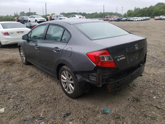 Photo 3 from auction – 2012 HONDA CIVIC EX with VIN 2HGFB2F83CH553465
