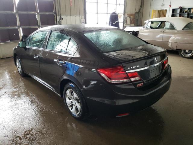 Photo 3 from auction – 2013 HONDA CIVIC LX with VIN 2HGFB2F53DH586344