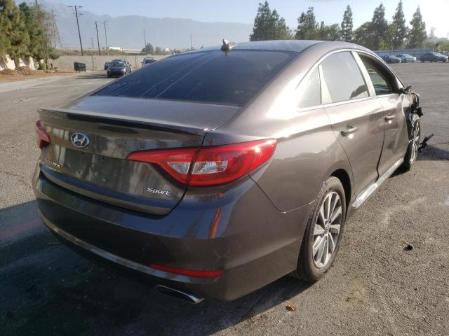 Photo 4 from auction – 2015 HYUNDAI SONATA SPO with VIN 5NPE34AF3FH030905