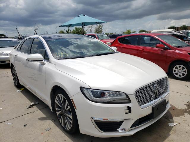 LINCOLN MKZ RESERV 2017 with VIN 3LN6L5E92HR637890 - Photo from auction