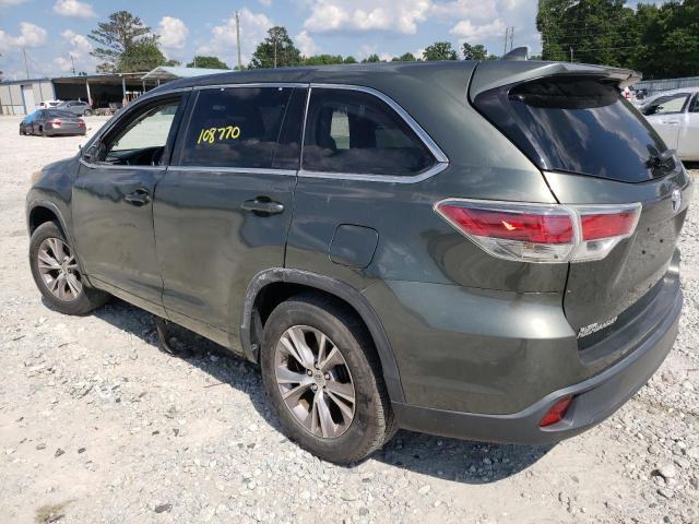 Photo 3 from auction – 2015 TOYOTA HIGHLANDER with VIN 5TDZKRFH0FS042225