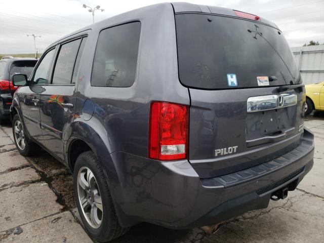 Photo 3 from auction – 2015 HONDA PILOT SE with VIN 5FNYF4H32FB026245