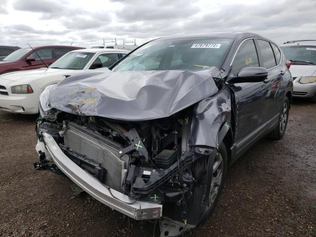 Photo 2 from auction – 2019 HONDA CR-V EXL with VIN 2HKRW1H88KH511452