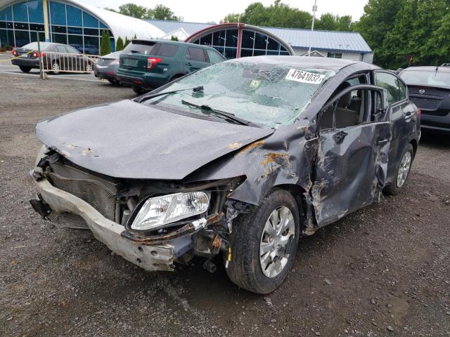 Photo 2 from auction – 2012 HONDA CIVIC LX with VIN 2HGFB2F58CH326715