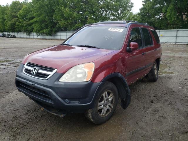 Photo 2 from auction – 2002 HONDA CR-V EX with VIN JHLRD78882C002744