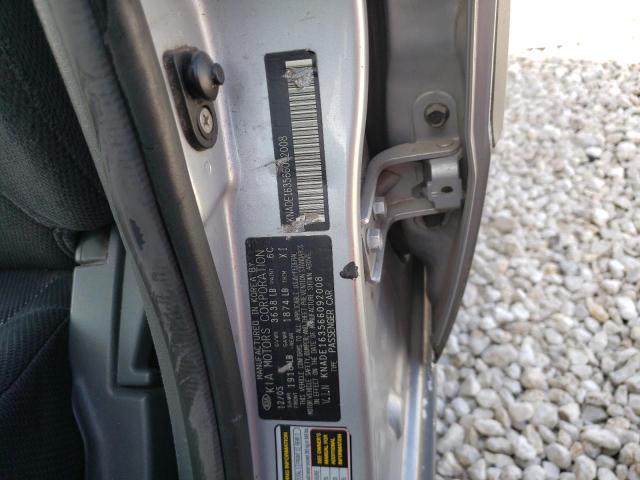 Photo 10 from auction – 2006 KIA RIO 5 with VIN KNADE163566092008