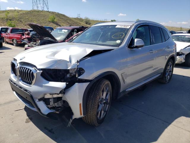 Photo 2 from auction – 2020 BMW X3 XDRIVE3 with VIN 5UXTY5C09LLT35807