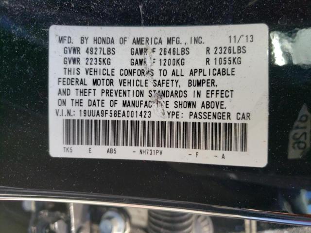 Photo 10 from auction – 2014 ACURA TL TECH with VIN 19UUA9F58EA001423