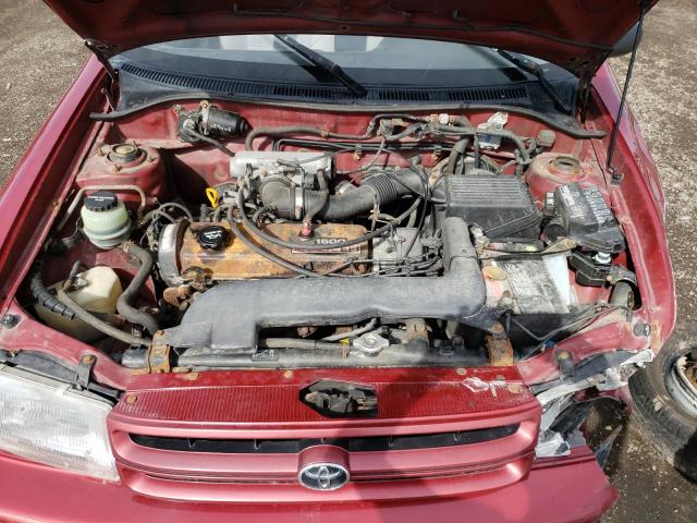 Photo 7 from auction – 1993 TOYOTA TERCEL DX with VIN JT2EL43D1P0320787