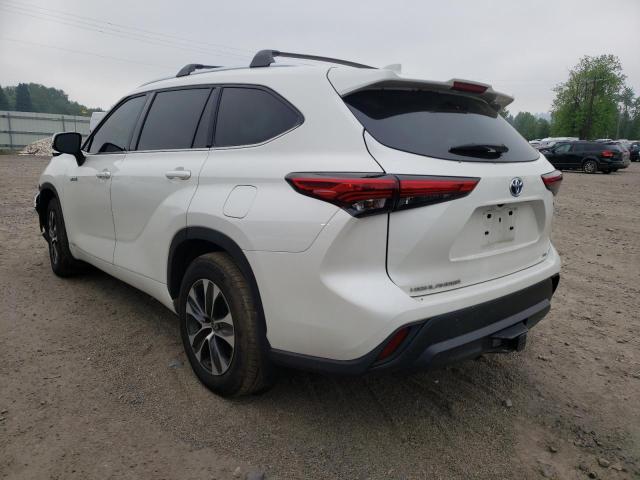 Photo 3 from auction – 2021 TOYOTA HIGHLANDER with VIN 5TDHBRCH6MS522153