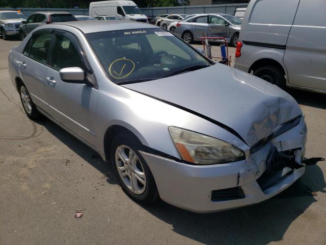 HONDA ACCORD SE 2007 with VIN JHMCM56307C019199 - Photo from auction