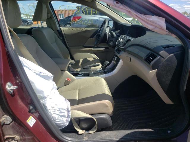 Photo 5 from auction – 2014 HONDA ACCORD LX with VIN 1HGCR2F39EA220286