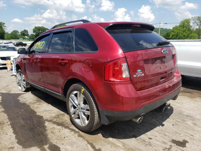 Photo 3 from auction – 2013 FORD EDGE SEL with VIN 2FMDK3JC1DBE16192
