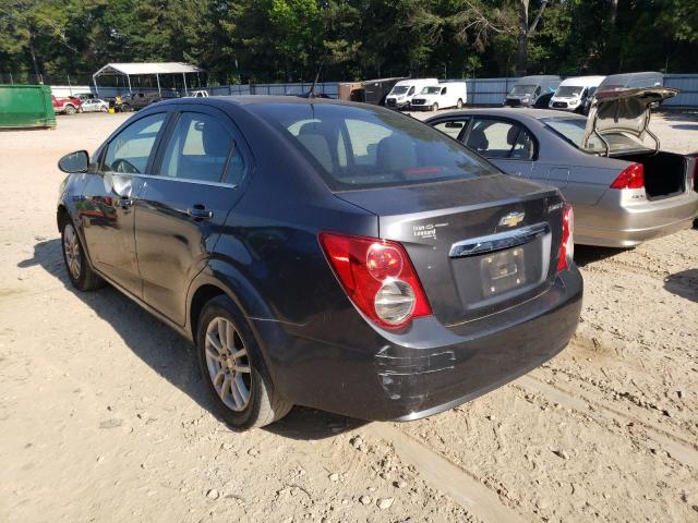 Photo 3 from auction – 2012 CHEVROLET SONIC LT with VIN 1G1JC5SH6C4227632