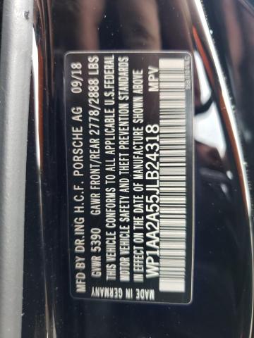 Photo 10 from auction – 2018 PORSCHE MACAN with VIN WP1AA2A55JLB24318