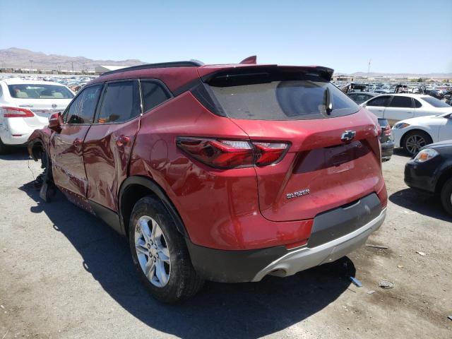 Photo 3 from auction – 2020 CHEVROLET BLAZER 2LT with VIN 3GNKBCR41LS670042