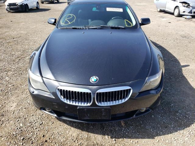 Photo 9 from auction – 2006 BMW 650 I with VIN WBAEH13486CR46077