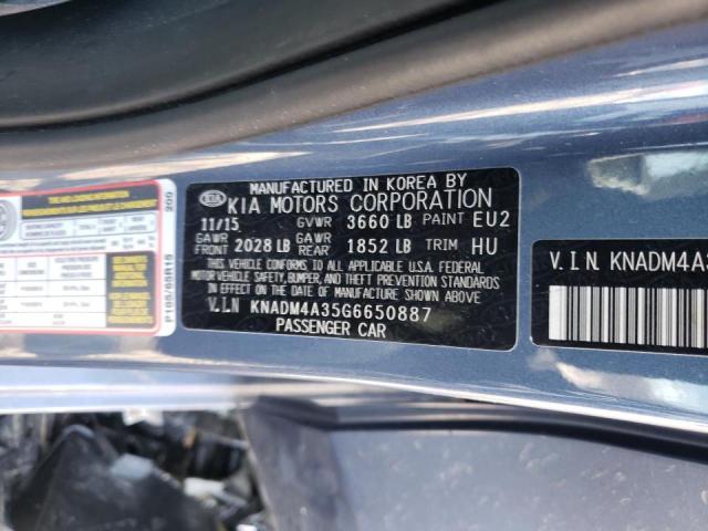 Photo 10 from auction – 2016 KIA RIO LX with VIN KNADM4A35G6650887
