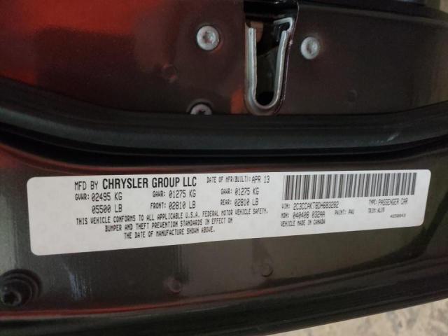 Photo 10 from auction – 2013 CHRYSLER 300C with VIN 2C3CCAKT8DH683282