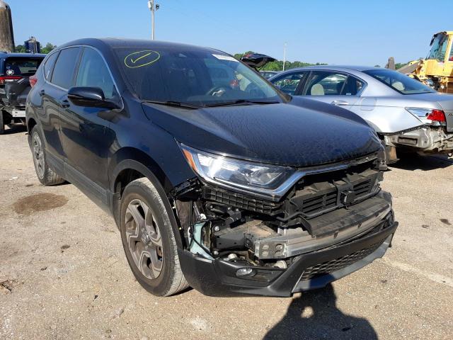 HONDA CR-V EX 2019 with VIN 7FARW1H58KE007444 - Photo from auction