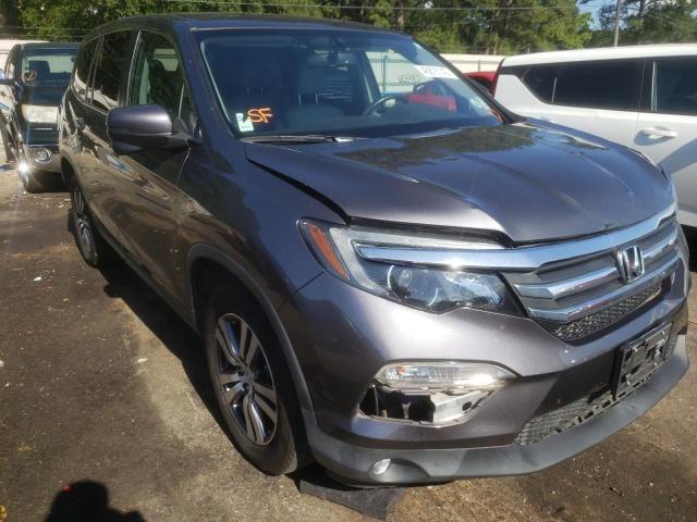 Photo 1 from auction – 2017 HONDA PILOT EXL with VIN 5FNYF6H58HB021681