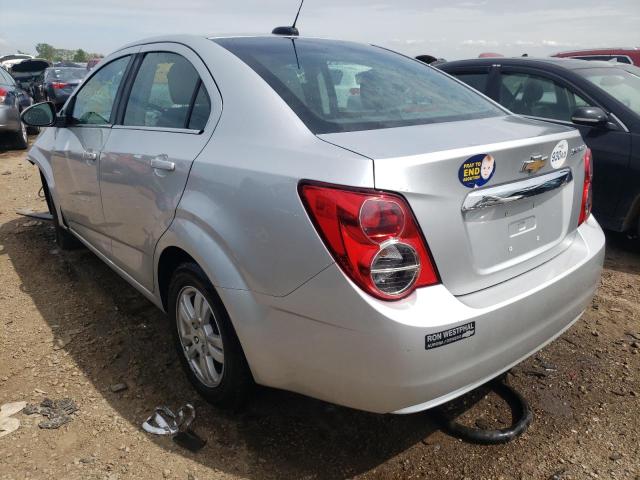 Photo 3 from auction – 2015 CHEVROLET SONIC LT with VIN 1G1JC5SH4F4103735