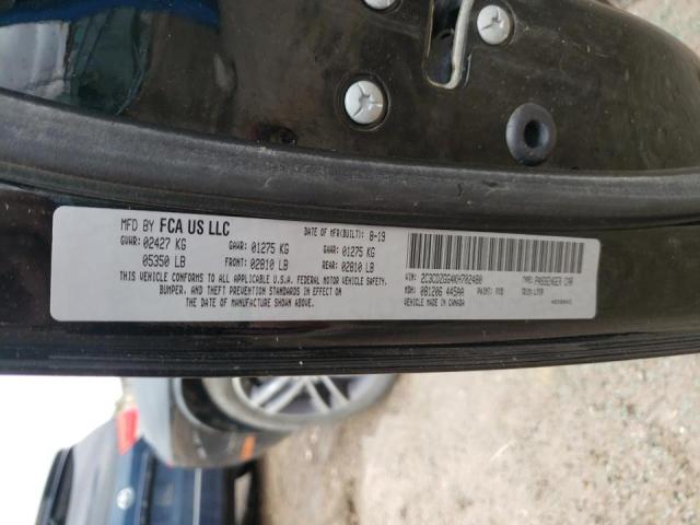 Photo 10 from auction – 2019 DODGE CHALLENGER with VIN 2C3CDZGG4KH702480