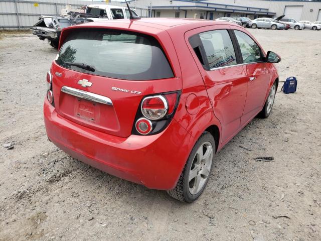 Photo 4 from auction – 2012 CHEVROLET SONIC LTZ with VIN 1G1JE6SH4C4129344